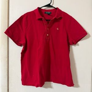 Ralph Lauren women's Polo Shirt in Bold Red